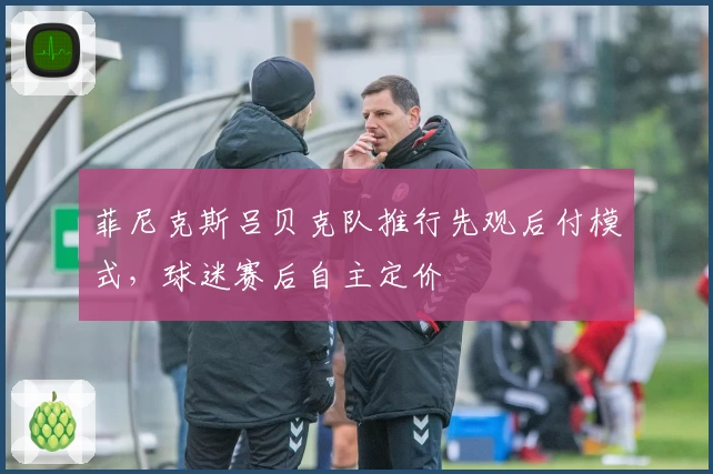 菲尼克斯吕贝克队推行先观后付模式，球迷赛后自主定价